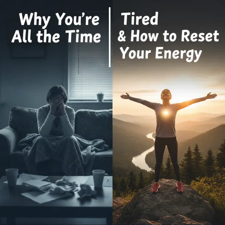 Why You’re Tired All the Time & How to Reset Your Energy