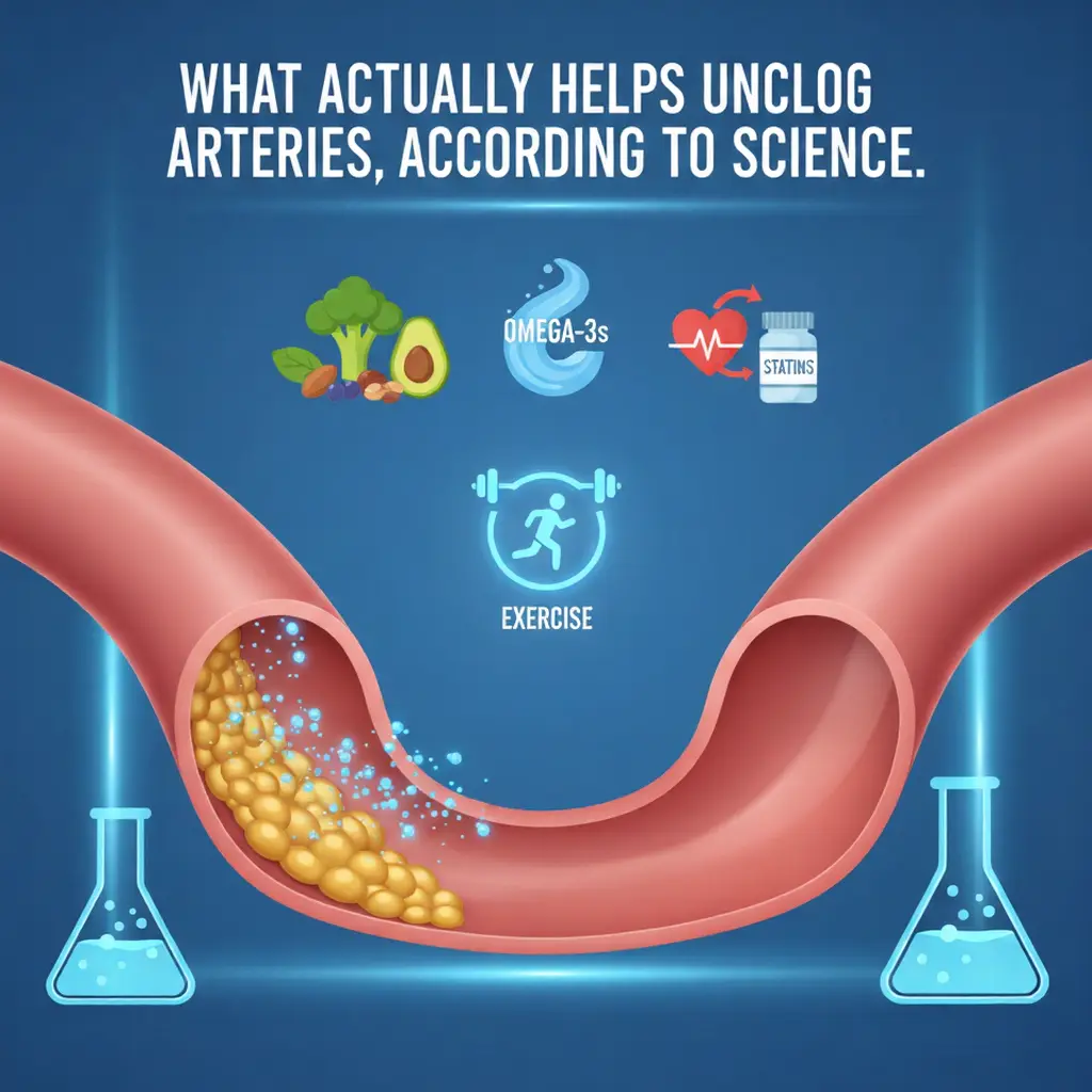 What Actually Helps Unclog Arteries, According to Science